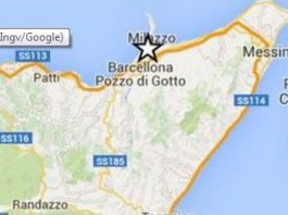 Terremoto tra Milazzo e Barcellona, scossa di magnitudo 3.0