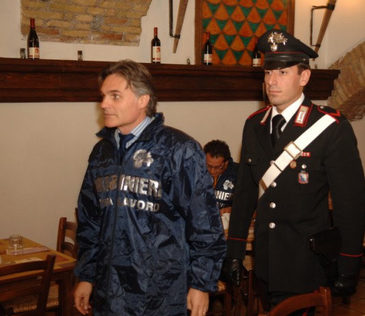 Lavoro in nero: blitz dei Carabinieri, sospese sei attività. Multe per 150 mila euro