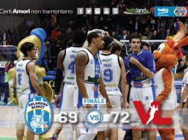 Basket Serie A Beko – All’Orlandina non riesce la rimonta. Pesaro vince 69-72 al PalaFantozzi
