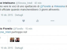 Fiorello a Messina il 13 dicembre? Lui smentisce su Twitter: “Sono a Palermo quel giorno”