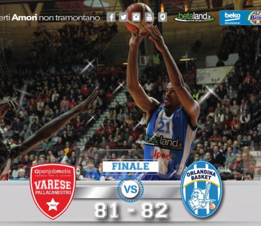 Basket Serie A Beko – Capo d’Orlando sbanca Varese sulla sirena 81-82