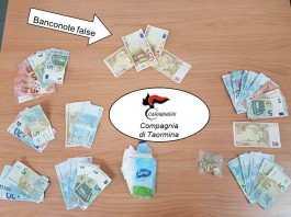 Spacciavano banconote false a Taormina, arrestati due catanesi