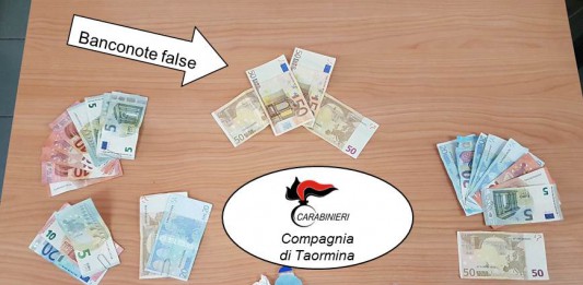 Spacciavano banconote false a Taormina, arrestati due catanesi