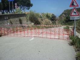 Acqualadrone: al via i lavori di messa in sicurezza del costone