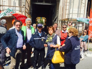 sit-in Polizia Municipale3