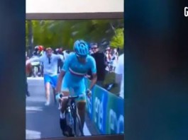 Bimbo tifa Nibali davanti alla tv: il video diventa virale