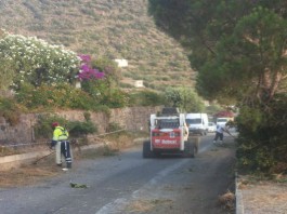 Filicudi, conclusi gli interventi di prevenzione incendi e ripristino raccolta acque sulla strade provinciali dell’isola