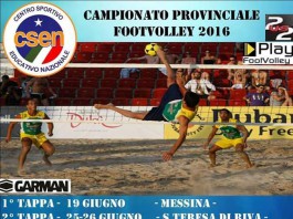 Domenica 10 luglio la terza tappa del Campionato Provinciale CSEN di Footvolley