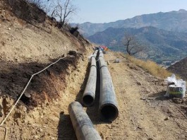Ripresi i lavori a Calatabiano per la posa degli altri 2 tubi. AMAM chiede alla Protezione Civile Regionale di convocare un Tavolo Interistituzionale