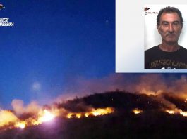 Incendi boschivi a Patti: arrestato piromane, rischia dai 4 ai 10 anni