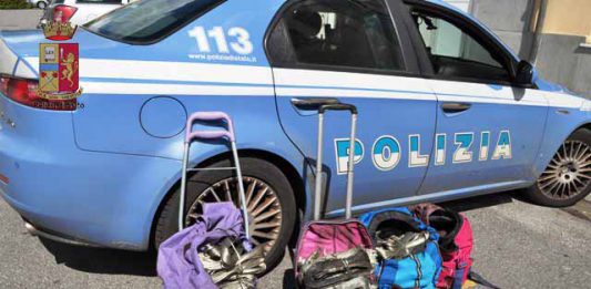148 kg d’acciaio e rame nei trolley, ricettatori in transito nello Stretto