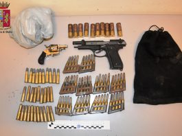 Rinvenute e sequestrate dalla Polizia armi e munizioni