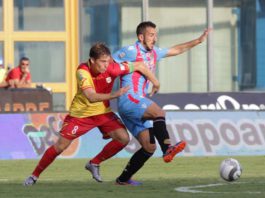 Calcio. Coppa Italia Lega Pro. Messina – Catania 2-0 – Madonia doppietta, etnei eliminati