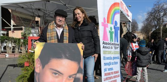 Una pedalata contro la distrofia muscolare e nel cuore Rosario Costa (fotogallery)