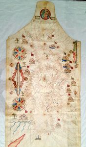 Carta nautica 1646