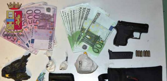 Cocaina e marijuana, arrestato 50enne di Milazzo