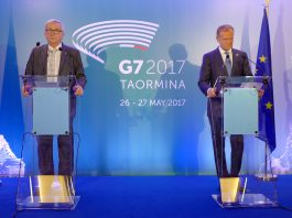 G7, parola all’Europa: Junker e Tusk su terrorismo e immigrazione (il video integrale della conferenza stampa)