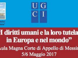 “I Diritti Umani e la loro tutela, in Europa e nel Mondo”: due giornate di studio in Tribunale