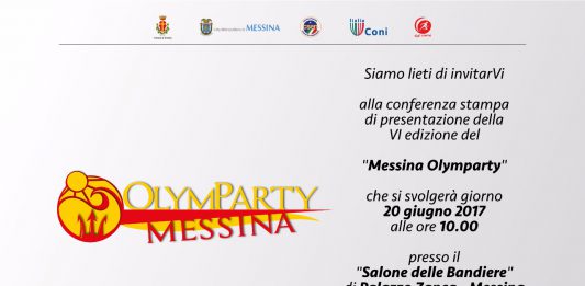 OlimParty, domani conferenza di presentazione a Palazzo Zanca