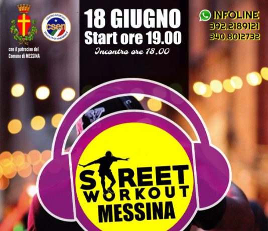 Lo StreetWorkout, il mondo di fitness e danza, sbarca a Messina il 18 giugno