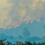 Bruciano i boschi nei villaggi collinari a nord, gli incendi bloccano la distribuzione dell’acqua