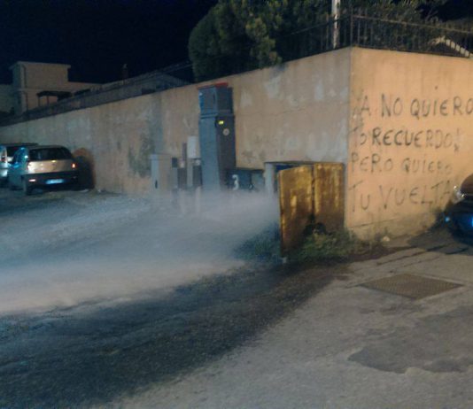 Segnalato da voi: “spreco d’acqua nella zona nord”