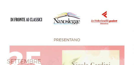 “Con Ovidio ” di Nicola Gardini il 25 settembre a Messina
