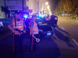 Movida: controlli massicci dei Carabinieri nella notte, “bilancio pesante”