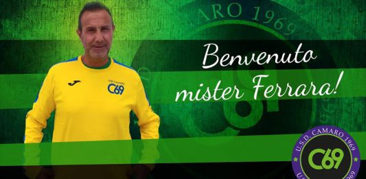 Calcio. Eccellenza B. Camaro, Pasquale Ferrara è il nuovo allenatore della prima squadra