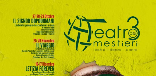 Teatro dei 3 Mestieri, ecco la nuova stagione