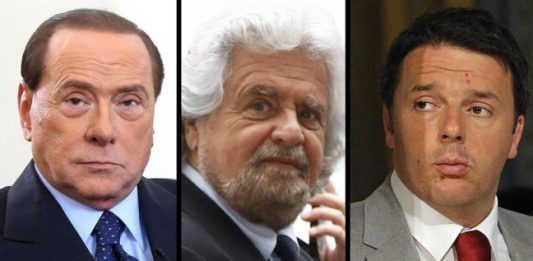 Regionali 2017: Renzi, Berlusconi e Grillo in arrivo in Sicilia