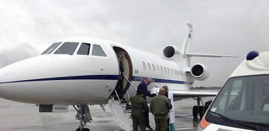 Da Taormina a Roma, un Falcon 900 dell’aeronautica militare in volo per salvare un bimbo di 1 anno e mezzo