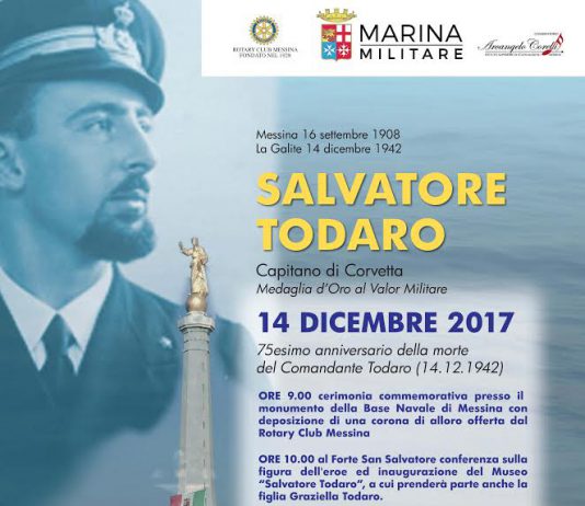 Nasce a Messina il “Museo Salvatore Todaro” dedicato al grande eroe della Marina