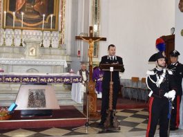 San Filippo del Mela ricorda il Carabiniere Arena, vittima di camorra