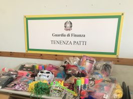Carnevale sicuro: maxisequestro delle Fiamme Gialle a Patti