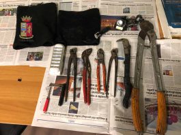 Percorreva la via Tommaso Cannizzaro con 50 kg di rame rubato nel bagagliaio, arrestato