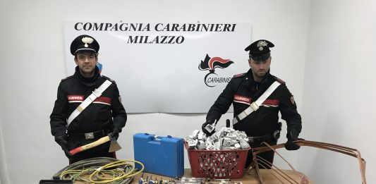 Furto di rame in una industria: arrestata banda di ladri rumeni a Pace del Mela
