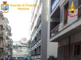 Incendio in una palazzina nei pressi di Via S.Sebastiano: tanta paura ma nessun ferito