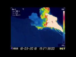 Stromboli, nuova sequenza esplosiva sulla terrazza del cratere