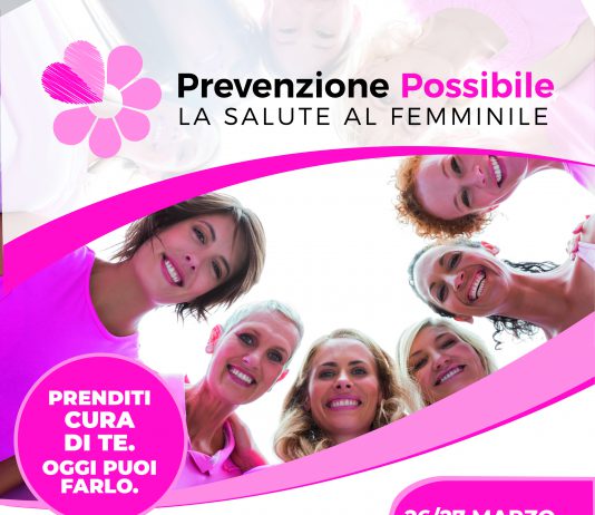 “Prevenzione possibile. La salute al femminile”, il 3 e il 4 aprile screening gratuti per le donne a Piazza del Popolo