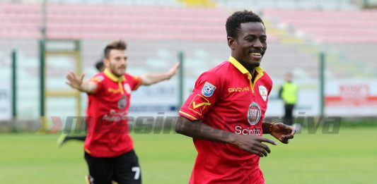 Calcio Messina. Yeboah lascia la squadra e torna in Ghana per problemi familiari