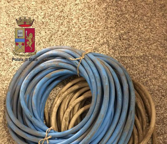 Oro rosso, la Polizia di Stato arresta ladro di rame in flagranza