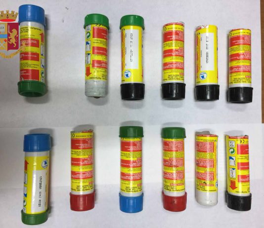 Denunciati tre ultrà catanesi diretti a Matera: trovati con fumogeni e cinghie borchiate a bordo dell’auto