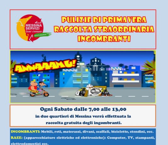 “Pulizie di primavera”raccolta straordinaria di rifiuti ingombranti, ecco dove