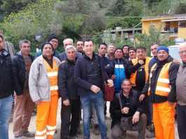 Lavoratori viadotto Ritiro senza stipedio in sciopero, somme bloccate per un pignoramento