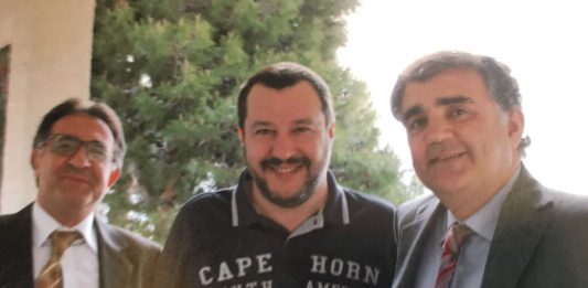 Matteo Salvini affascina Pippo Trischitta, possibile accordo con la lega per le amministrative