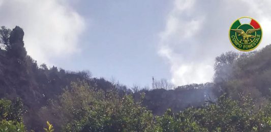 Condrò, brucia arbusti nel suo terreno e innesca un incendio: denunciato