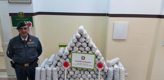 Messina, Il fiuto del cane antidroga Sara scova 56 kg di marijuana su un auto agli imbarchi dei traghetti