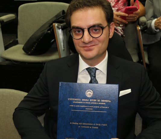 Il messinese Antonio Caravella all’Università di Uppsala con la borsa di studio della fondazione Lerici