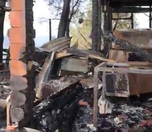 Piraino: ristorante “La pineta” distrutto da un incendio doloso nella notte, feriti i gestori